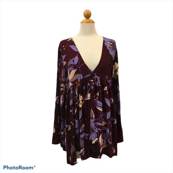 ✨Host Pick✨ NWOT Free People Floral Blouse - Picture 2 of 8